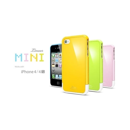 SGP Linear Mini Series Case iPhone 4 / 4S Yellow 6