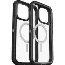 Load image into Gallery viewer, Otterbox Defender XT Clear MagSafe iPhone 14 /13 Standard 6.1 Clear Black