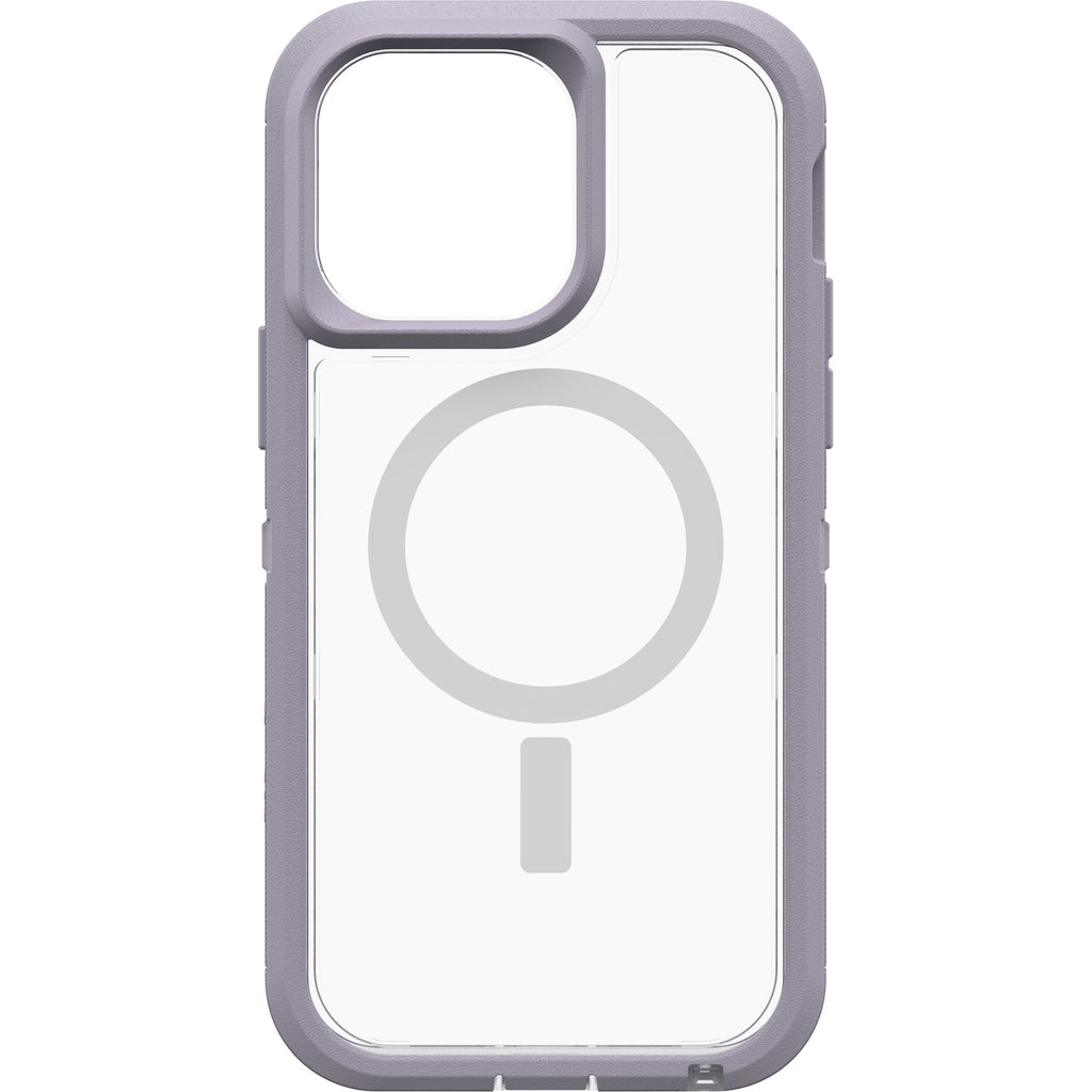 Otterbox Defender XT Clear MagSafe iPhone 14 / 13 Standard 6.1 inch Lavender Sky