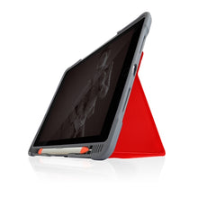 Load image into Gallery viewer, STM Dux Plus Duo Rugged Protective Case (EDU) iPad 7th Gen 10.2 inch - Red 5