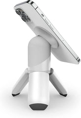 STM MagPod iPhone MagSafe Compact Tripod Adjustable Angle - White