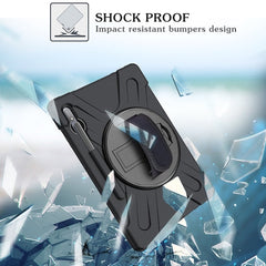 Rugged Case Hand & Shoulder Strap Samsung Tab S7 Plus 2020 - Black2