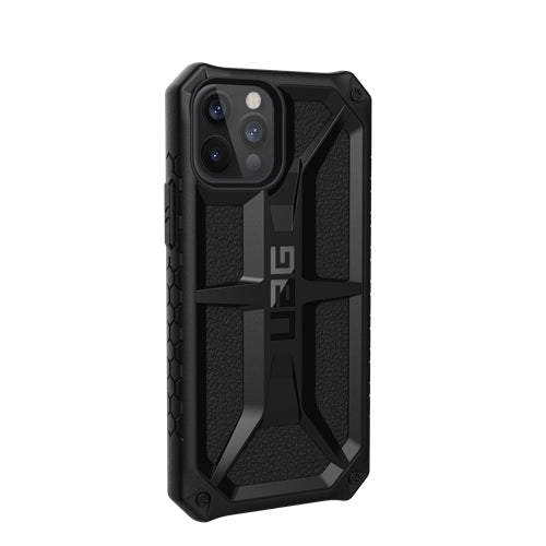 UAG Monarch Tough and Rugged Case iPhone 12 Pro Max 6.7 inch - Leather Black3