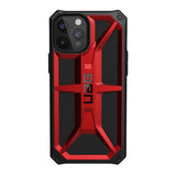 UAG Monarch Tough and Rugged Case iPhone 12 Pro Max 6.7 inch - Crimson Red5