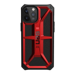 UAG Monarch Tough and Rugged Case iPhone 12 Pro Max 6.7 inch - Crimson Red5