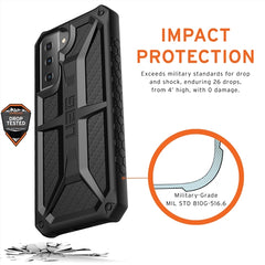 UAG Monarch Rugged Case Samsung S21 PLUS 5G 6.7 inch - Carbon Fibre 3