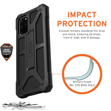 Load image into Gallery viewer, UAG Monarch Rugged &amp; Tough Protective Case Samsung S20 Plus 6.7 inch Black1