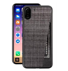 Uniq Slate ID Monde Wallet Case for iPhone X / Xs - Jet