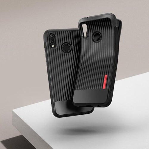VRS Design Single Fit Soft Case Huawei P20 Lite- Black 2