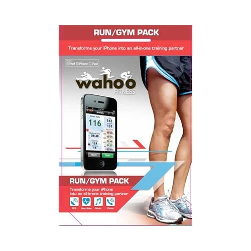 Wahoo Fitness Run / Gym Pack incl Sensor Key for iPhone & Heart Rate Belt Set 6