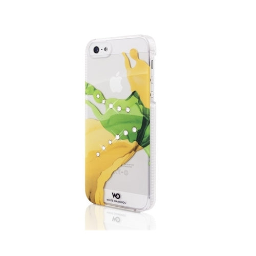 White Diamonds Liquid iPhone 5 Case Swarovski Diamond - Mango Green 2