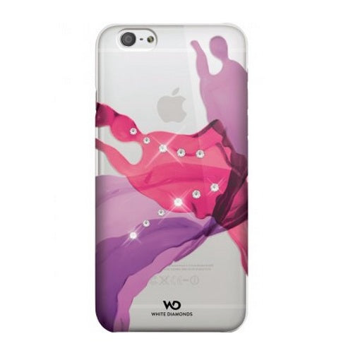 White Diamonds Liquids iPhone 6 Case With Swarovski Diamond - Pink