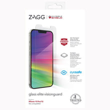 Load image into Gallery viewer, Zagg Invisible Shield Glass Elite VisionGuard Screen Protector iPhone 13 / 13 Pro 6.1 7