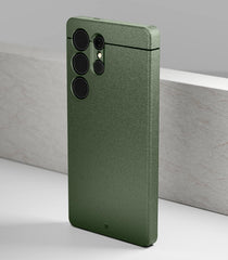 Caudabe Sheath Case with Magnets for Samsung Galaxy S25 Ultra - Eucalyptus