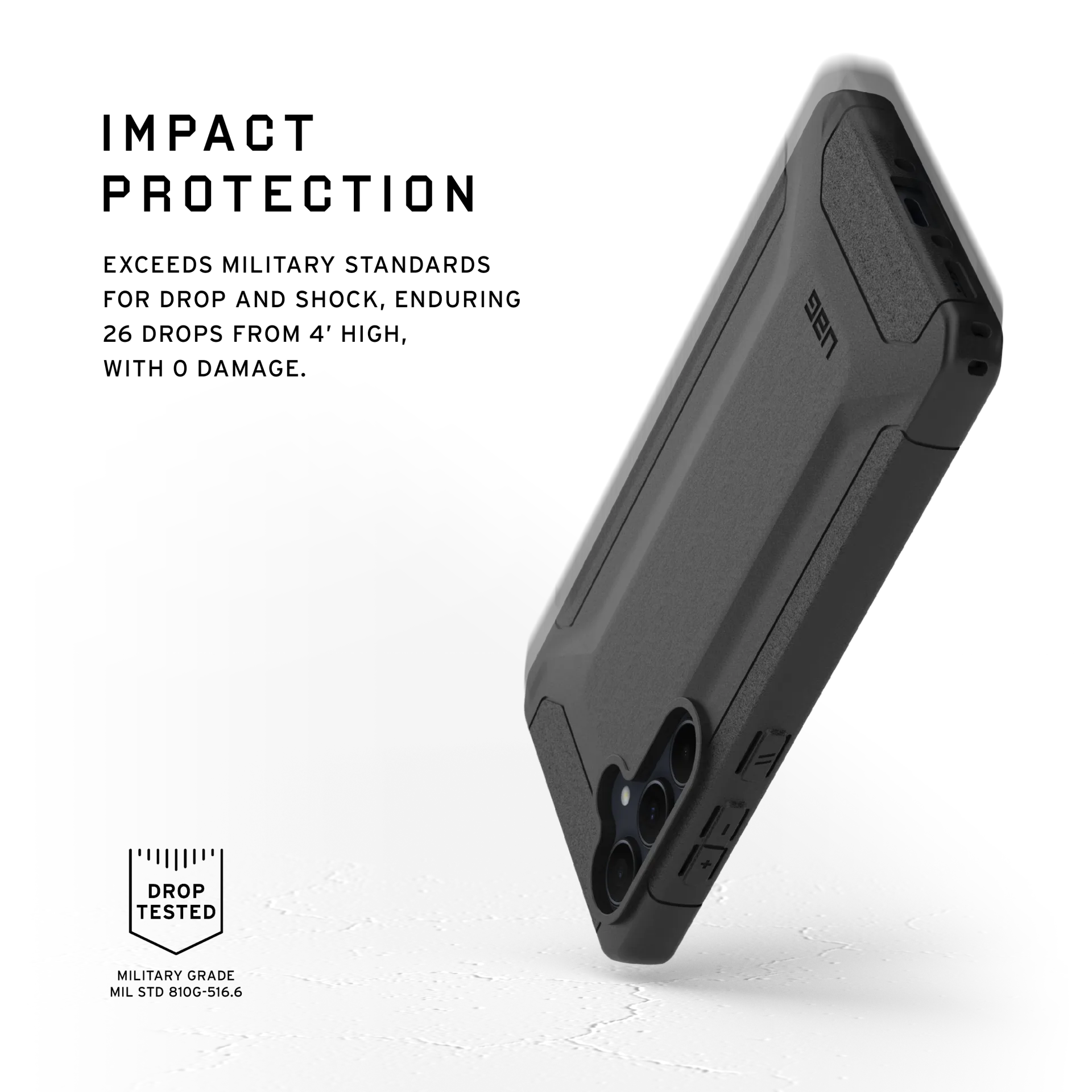 UAG Scout Tough & Rugged Case Samsung Galaxy A35 5G - Black