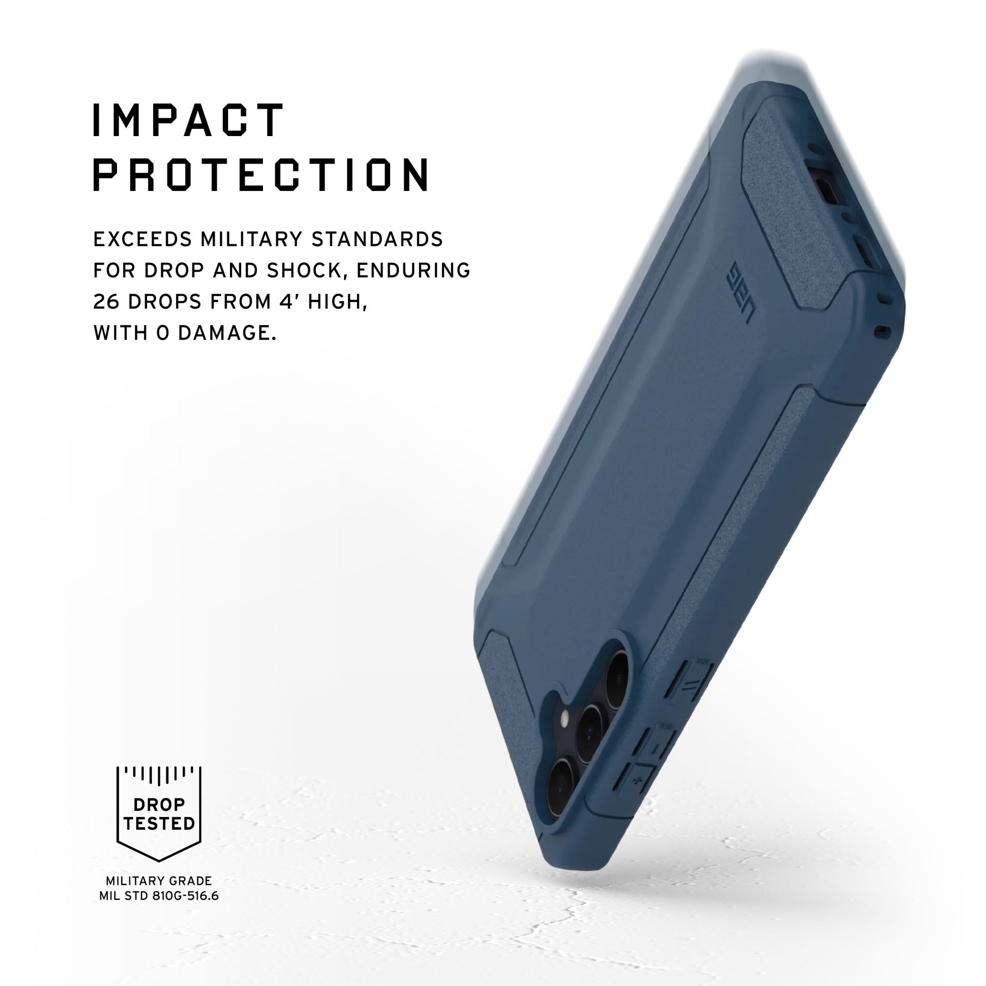 UAG Scout Tough & Rugged Case Samsung Galaxy A35 5G - Mallard Blue