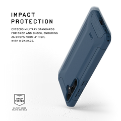 UAG Scout Tough & Rugged Case Samsung Galaxy A35 5G - Mallard Blue