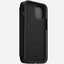 Load image into Gallery viewer, Nomad Rugged Folio Case w/ Horween Leather For iPhone 12 Pro Max - BLACK - Mac Addict