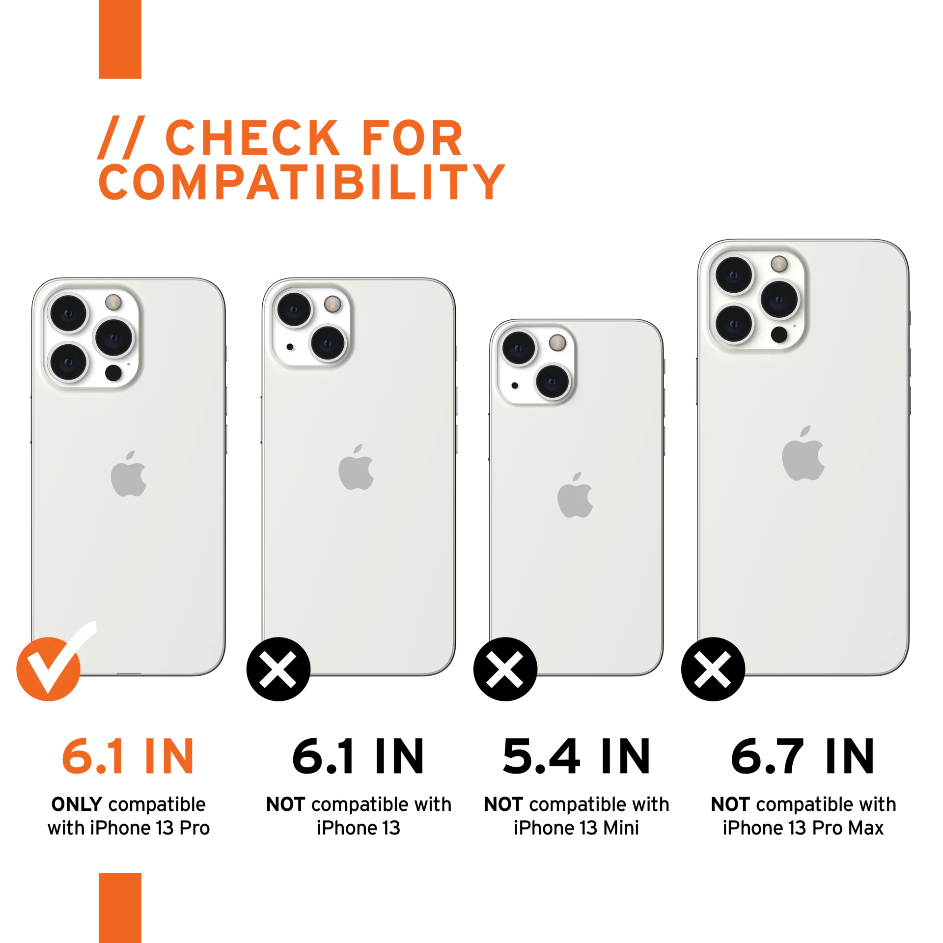 UAG Civilian Slim Rugged Case iPhone 13 Pro 6.1 Black