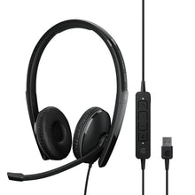 Load image into Gallery viewer, EPOS Sennheiser ADAPT 160 ANC USB On-Ear Double-Sided USB Headset - Black