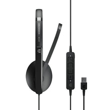 Load image into Gallery viewer, EPOS Sennheiser ADAPT 160 ANC USB On-Ear Double-Sided USB Headset - Black