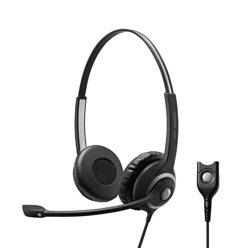 EPOS Sennheiser IMPACT SC 260 Wired Robust Double-Sided Headset - Black