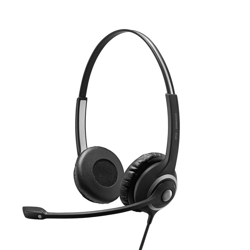 EPOS Sennheiser IMPACT SC 260 Wired Robust Double-Sided Headset - Black