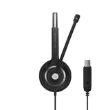 EPOS Sennheiser IMPACT SC 260 USB Wired Robust Double-Sided USB Headset - Black