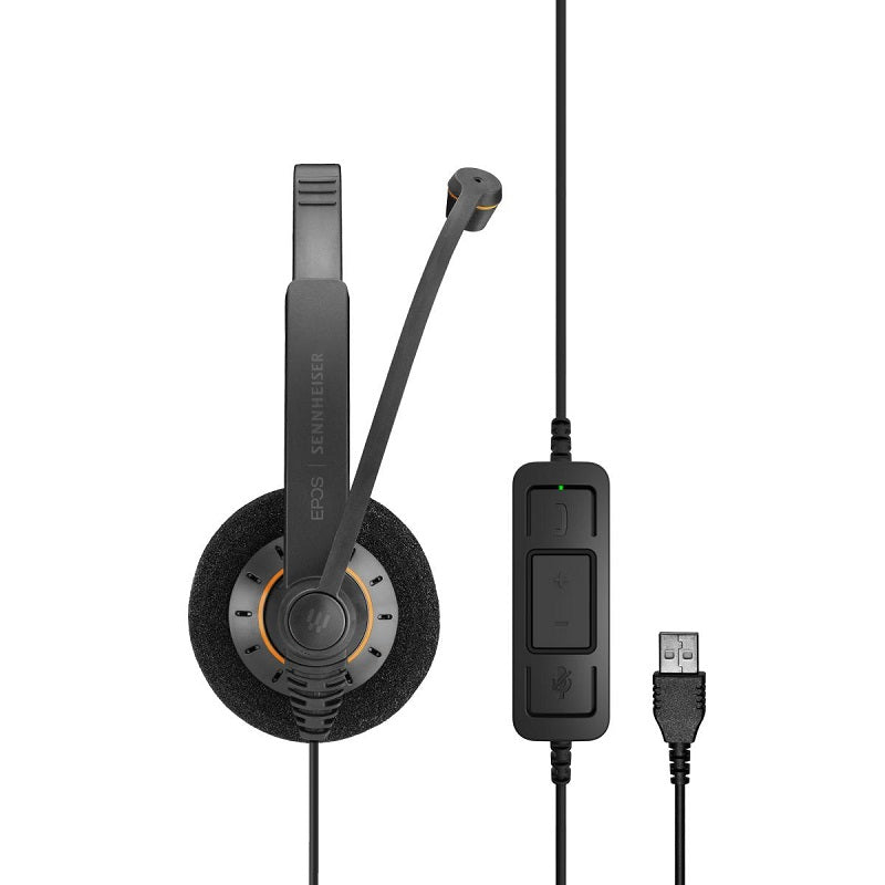 EPOS Sennheiser IMPACT SC 30 USB ML / Wired / Single-Sided Headset - Black