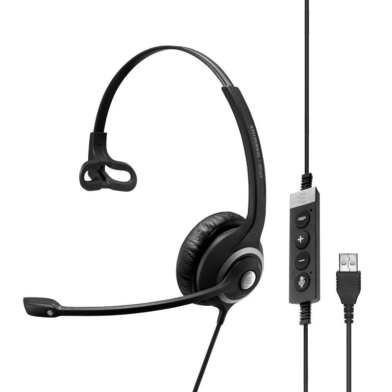 EPOS Sennheiser IMPACT SC 230 USB MS II / Wired / Single-Sided USB Headset Black