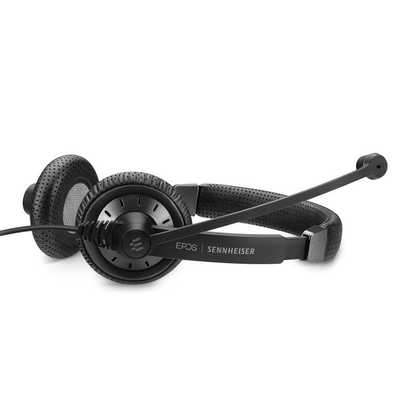 EPOS Sennheiser IMPACT SC 75 USB MS Wired/Double-Sided Headset w/ 3.5mm Jack Black