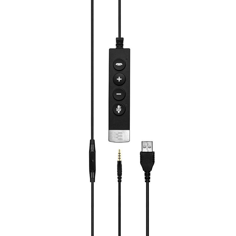 EPOS Sennheiser IMPACT SC 635 USB Premium Wired Single-Sided Headset - Black