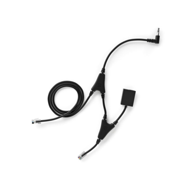 EPOS Sennheiser CEHS-AL 01 Alcatel Cable for Elec. Hook Switch MSH - Black