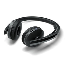 Load image into Gallery viewer, EPOS Sennheiser ADAPT 260 On-Ear Double-Sided Bluetooth Headset USB Dongle Black