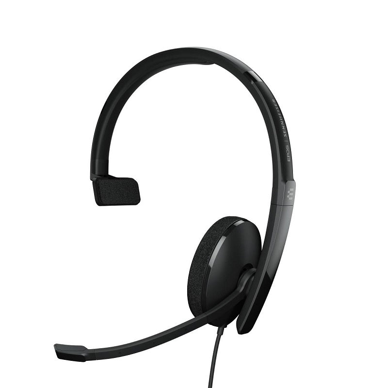 EPOS Sennheiser ADAPT 130T USB-C II Wired On-Ear Single-Sided Headset - Black