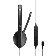 Load image into Gallery viewer, EPOS Sennheiser ADAPT 130T USB-C II Wired On-Ear Single-Sided Headset - Black