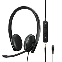 Load image into Gallery viewer, EPOS Sennheiser ADAPT 165T USB-C II Wired / Double-Sided Headset - Black