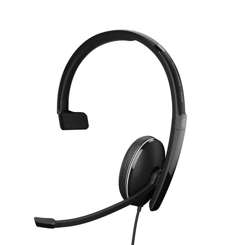 EPOS Sennheiser ADAPT 135 II Wired Single-Sided Headset w/ 3.5mm Jack - Black