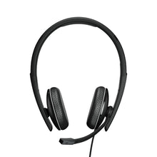 Load image into Gallery viewer, EPOS Sennheiser ADAPT 165 II Wired Double-Sided headset w/ 3.5mm Jack - Black