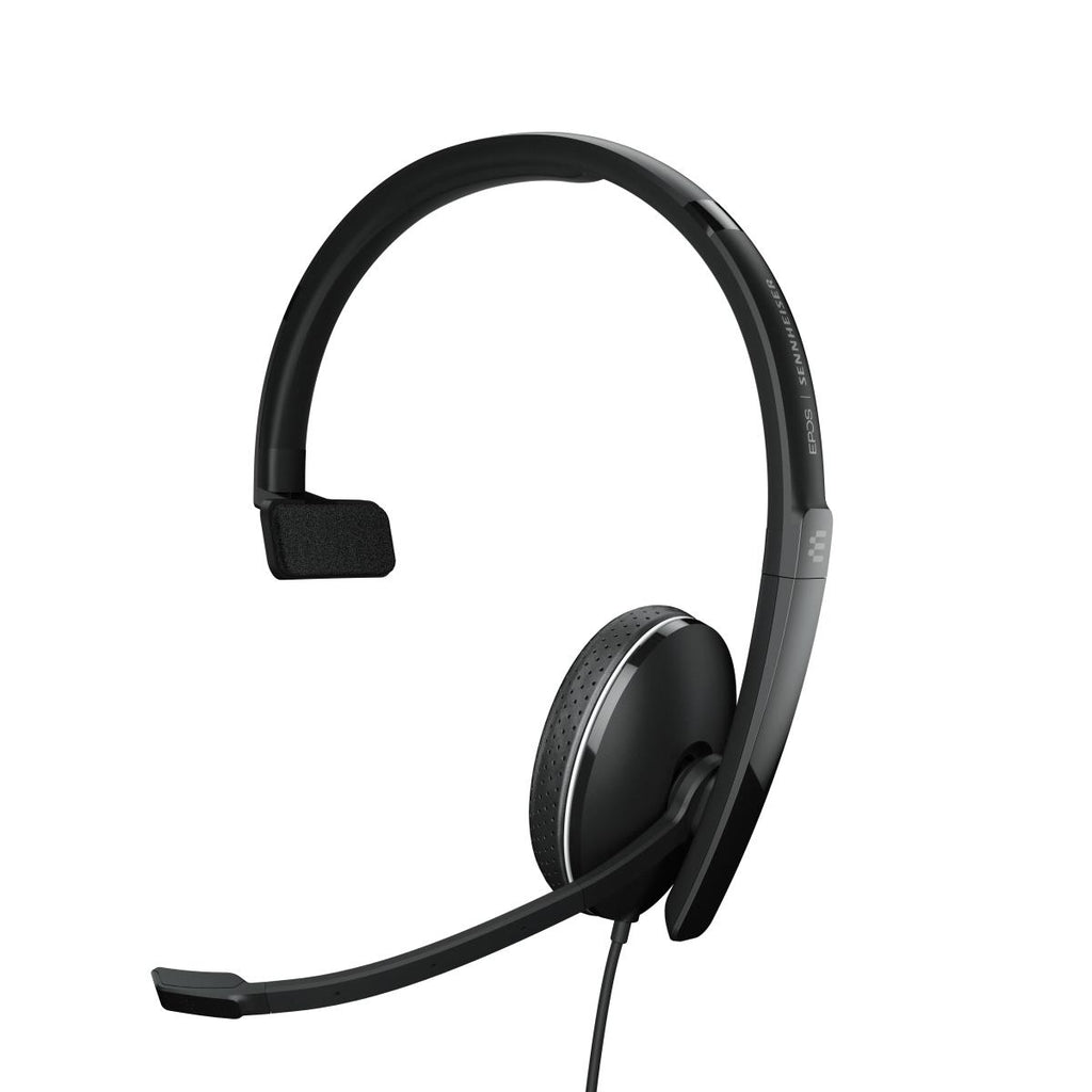 EPOS Sennheiser ADAPT 135 USB II On-Ear Single-Sided USB Headset 3.5mm Jack Black