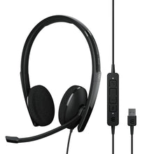 Load image into Gallery viewer, EPOS Sennheiser ADAPT 160 USB II On-ear Double-Sided USB Headset - Black