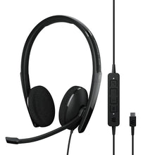 Load image into Gallery viewer, EPOS Sennheiser ADAPT 160 USB-C II On-Ear Double-Sided USB-C Headset - Black