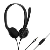 EPOS Sennheiser EDU 10 Stereo Headset Headset 3.5mm Plug Only PACK of 10 - Black