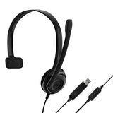 EPOS Sennheiser EDU 11 USB Mono Lightweight USB Headset PACK of 10 - Black