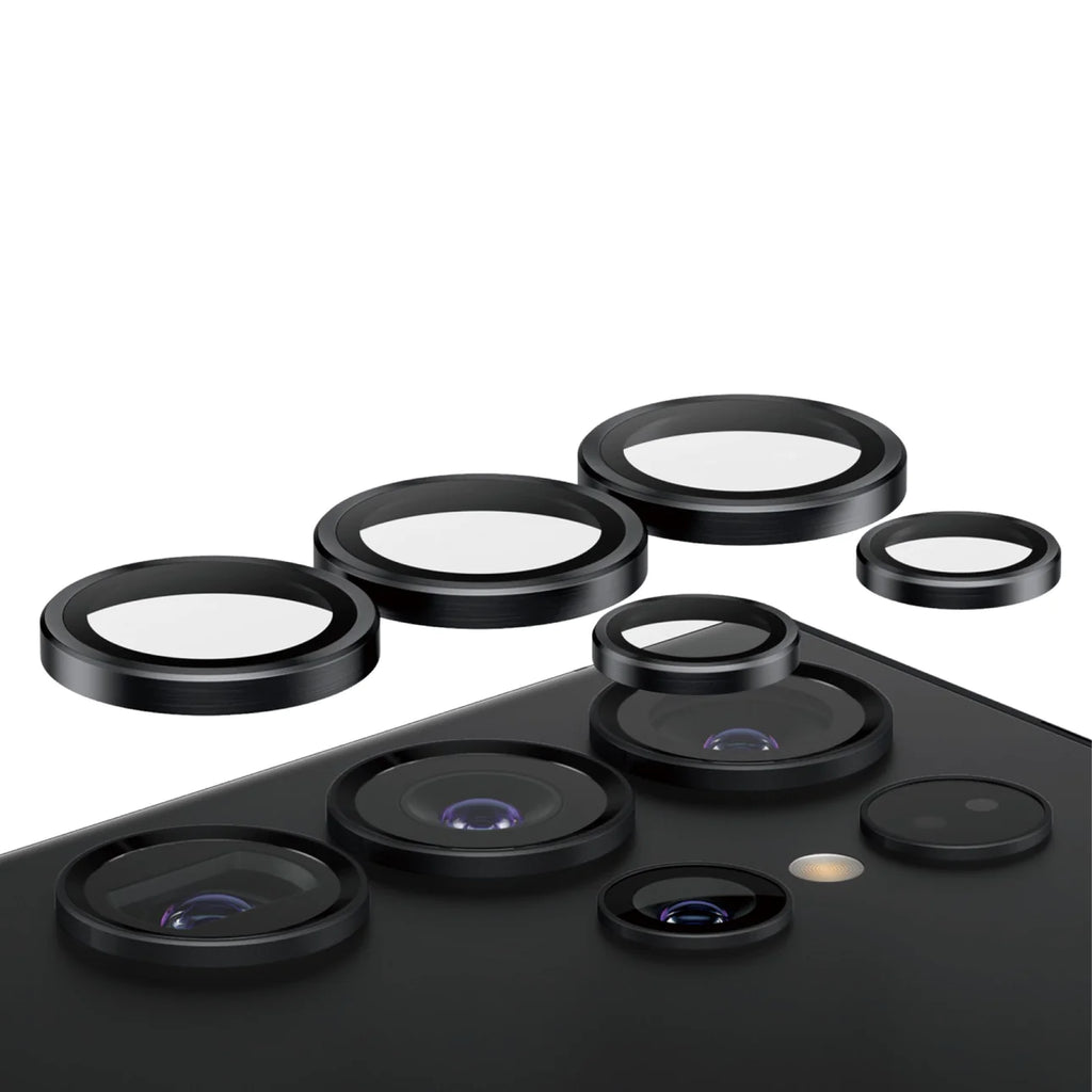 PanzerGlass Hoops Camera Lens Protector for Samsung Galaxy S24 Ultra - Black