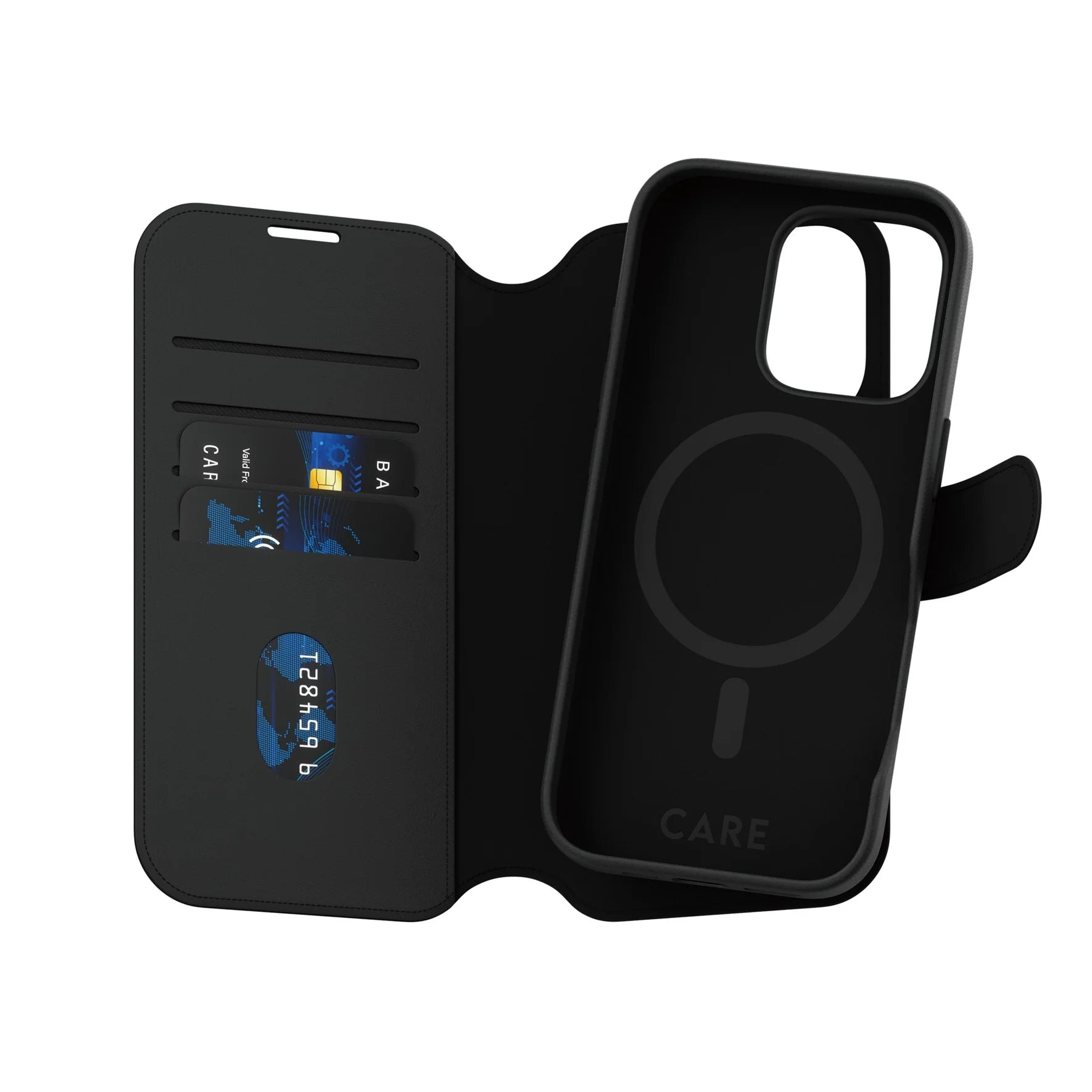 PanzerGlass Tango 2 in 1 Wallet Case for iPhone 16 Pro 6.3 - Black