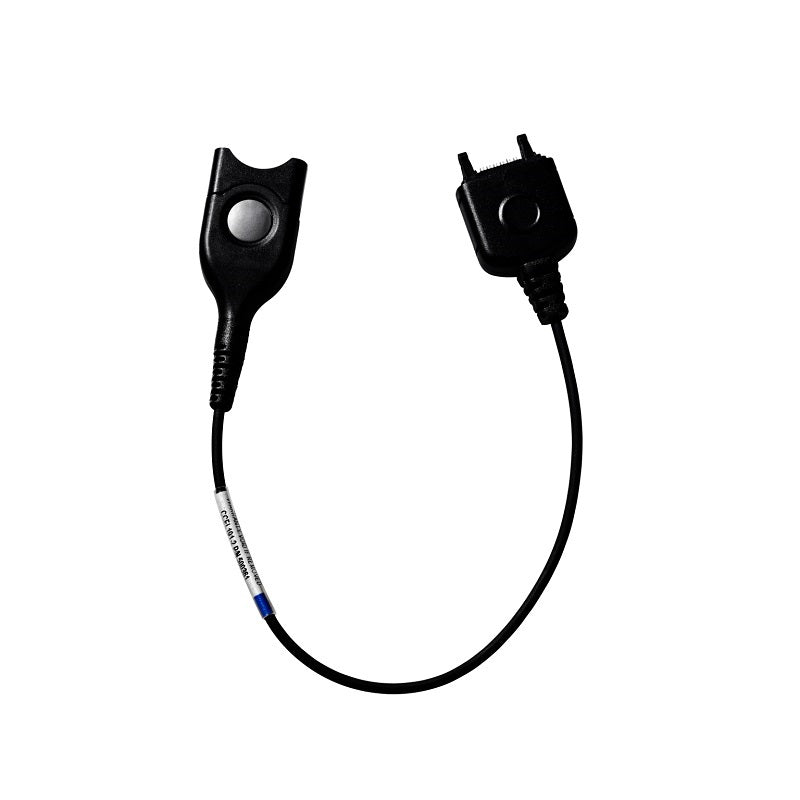 EPOS Sennheiser CCEL 191-2 Standard Bottom Cable ED to 2.5 3 Pole - Black