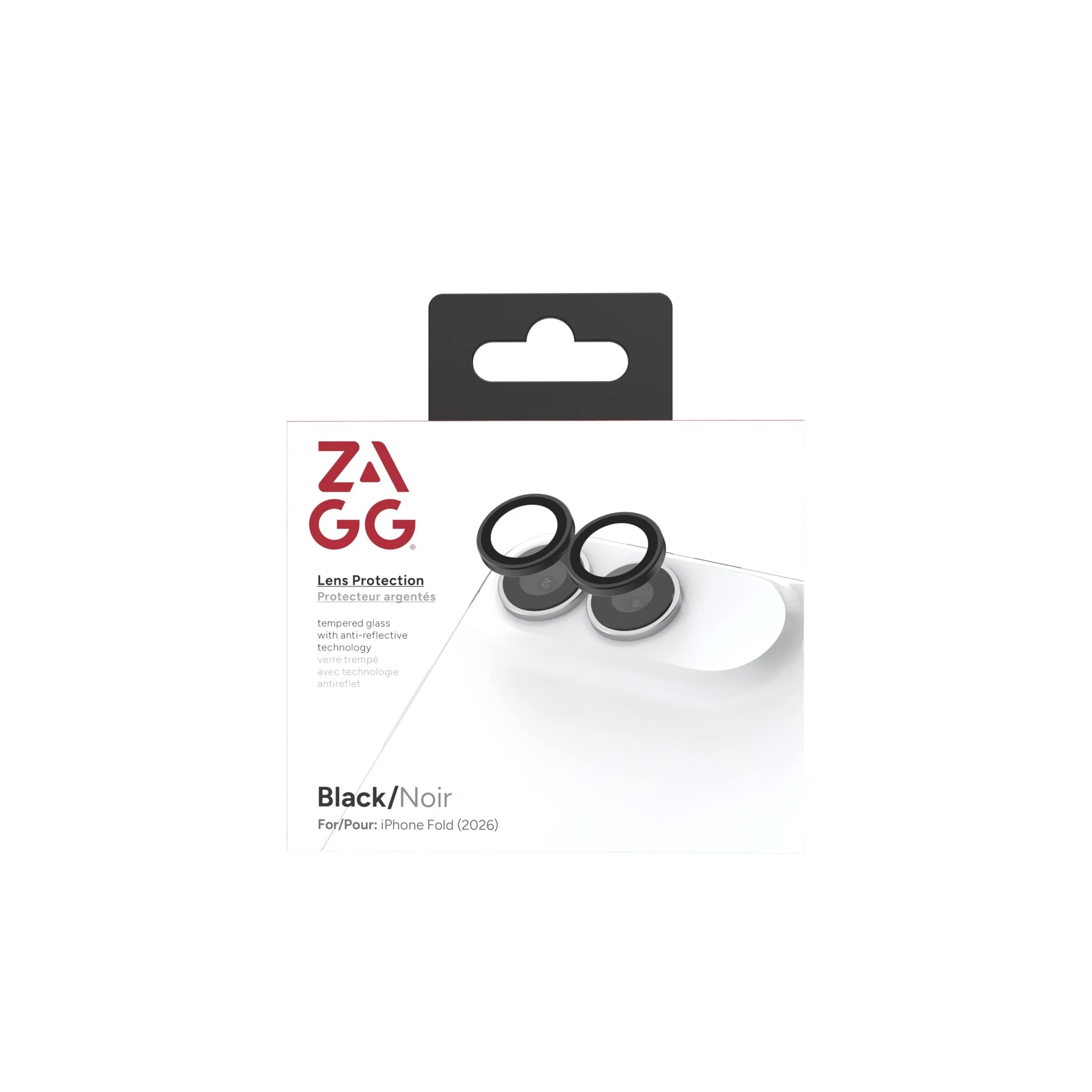Zagg Glass Elite Premium Camera Rings for iPhone Duo