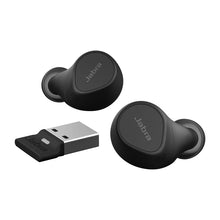 Load image into Gallery viewer, Jabra Evolve2 Buds USB-A UC Wireless Earbuds - Black