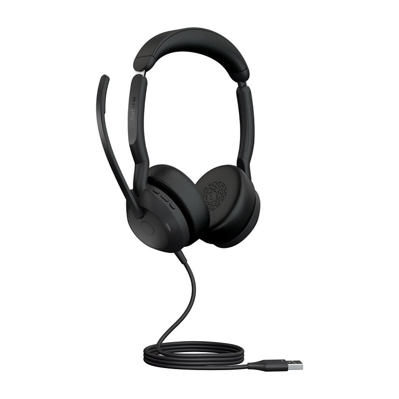 Jabra Evolve2 50 USB-A UC Stereo Headset - Black